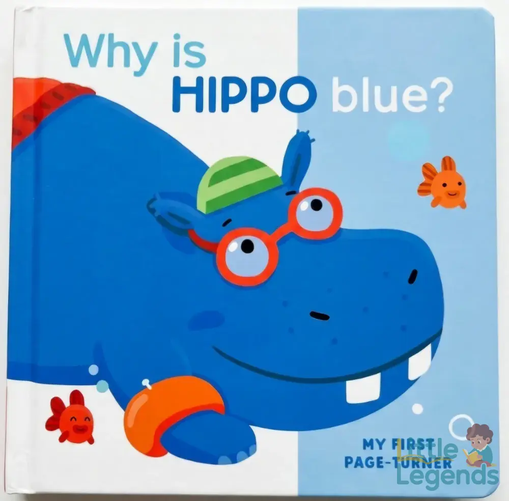 Why is hippo blue